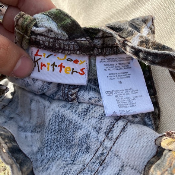 Lil Joey Kritters Realtree Camo Lace Embroidered Toddler Overalls “You Go Girl” - Picture 6 of 7